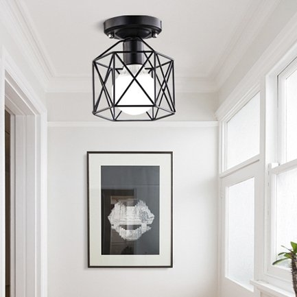 Metal Modern Ceiling Pendant Set, 4 pieces, 80×30 cm, C201 - Black - Image 7