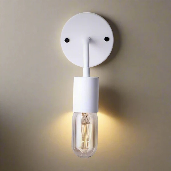 Metal Modern Wall Light Hanging Set, 2 pieces, 15×12 cm, C214 - White - Image 2