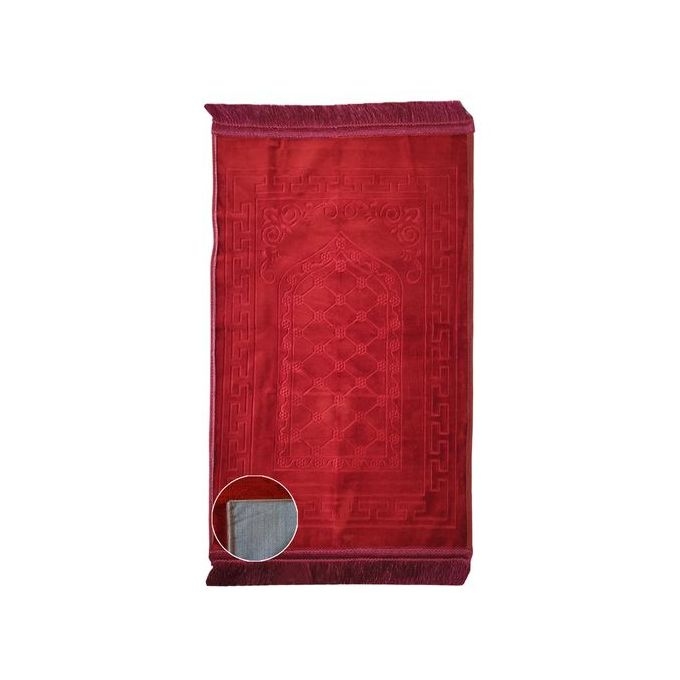 Fabric Prayer Rug, 120×70 Cm - Red - Image 2