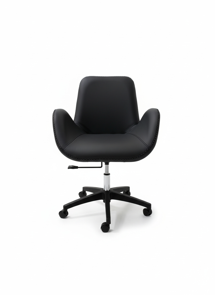 Leather Office Chair, 70X100X70 Cm - Black
