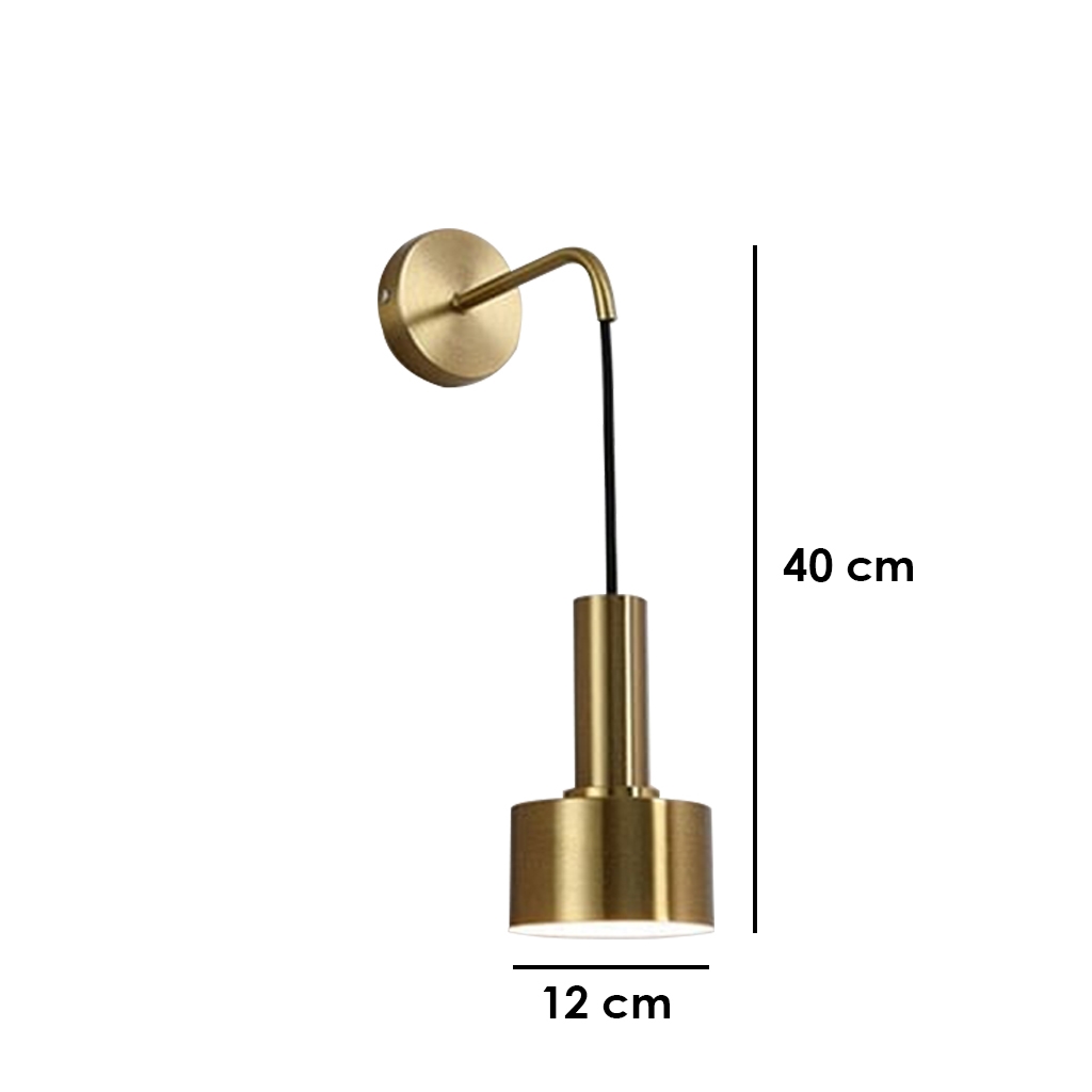 مصباح حائط 40x40x12 سم من OL.ON-6679 - ذهبي - Image 3