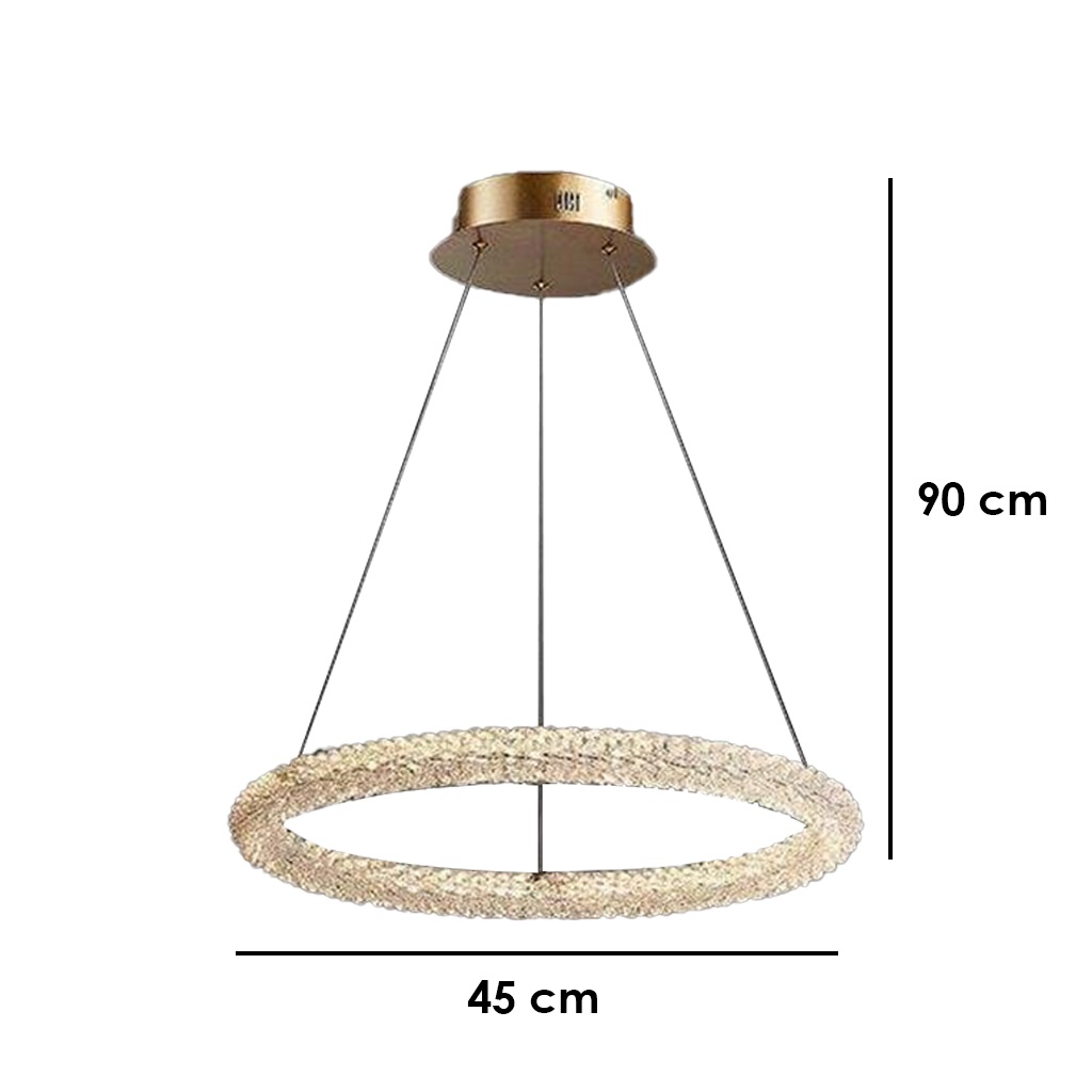 ⁦مصباح سقف 90x90x45 سم من OL.ON-6684 - متعدد الألوان⁩ - الصورة ⁦3⁩
