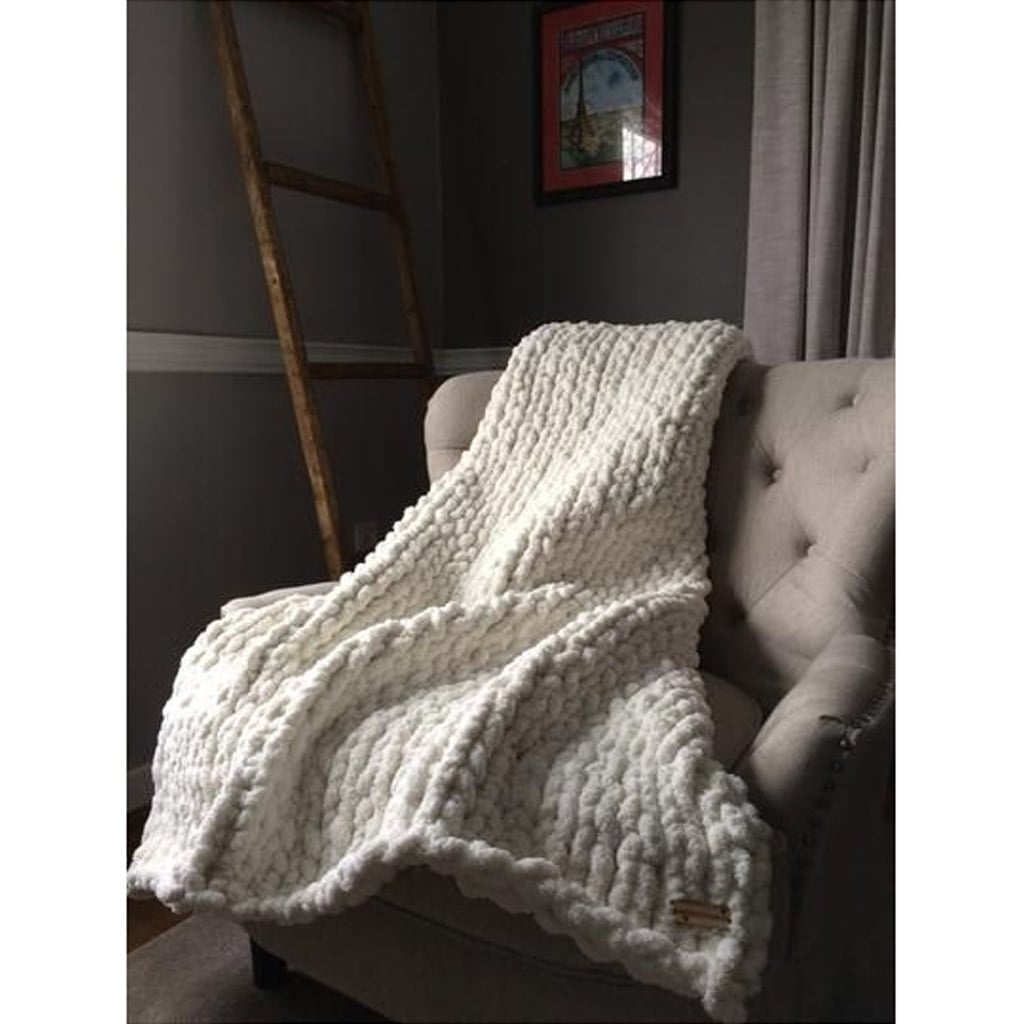 بطانية فرو  اوف وايت  - 200×150 سم