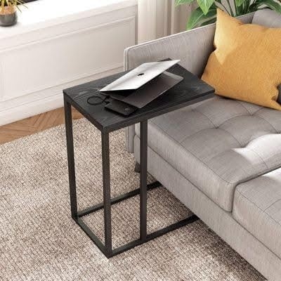 Metal Side Tables, 62×45×30 - Black - Image 4