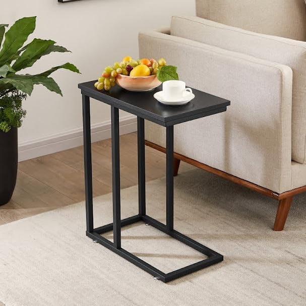 Metal Side Tables, 62×45×30 - Black - Image 5